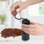 Mini Stainless Steel Manual Coffee Mill Grinder Coffee Bean Grinding Machine Kitchen UtensilsS Black