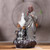 Ceramic Incense Holder Censer Smoke Backflow Incense Burner Decor Ornament (#1)