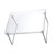 Foldable Desktop Storage Rack Large Space Stackable Space Saving Foldable Desktop Shelf Organizer for Kitchen Bathroom Bedroom