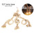 E27 Lamp Base 1m Hemp Rope Cord Electric Wire DIY Pendant Decorative Bulb with 6 Holder