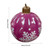 Christmas Inflatable Ball Christmas Bauble Made of PVC Inflatable Ball Personalised Decoration 60 cm Christmas Party Baubles