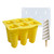 6 Cavity Carambola Silicone Ice Cream Mold with Lid DIY Ice Lolly Mold Popsicle Ice Mould