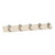 Wall Mounted Round Hook 5 Hooks Multifunction Self Adhesive Wall Hanging Rack for Bathroom Kitchen Bedroom