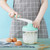 1200mL Manual Egg Beater Mixer Hand Crank Egg Cream Whisk Kitchen Baking Supply