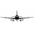 Modern Airplane Modern Wall Sticker Removable Bedroom Living Room Decorative Sticker(S)