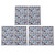 18Pcs Peel and Stick Tile PVC Material Vintage Style Easy to Use Glossy Vibrant Colors Tile Sticker