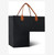 Stair Basket with Leather Handles Felt Carpeted Stairs Organizer Wooden Stairs Storage Organizer