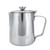 Stainless Steel Coffee Cup Mug Milk Frothing Pitcher Jug with Lid for Latte Coffee Art(350ml)