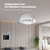 Smoke Detector Fire Alarms 360 Degree Detection High Sensitivity Sensing 433 Wireless Transmission Fire Alarm Auto-Check for Home RV Hotel Office Air Quality Monitoring High Sound Alarm