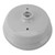 Silicone Microwave Lid 20 to 26cm Adjustable Dishwasher Safe Splatter Proof Food Plate with Grip Handle for Kitchen Dark Gray