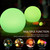 Rechargeable LED Ball Light, Bedroom Decorative Remote Control Lamp, Christmas Halloween Party