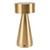 LED Portable Metal Table Lamp with Touch Sensor 3 Color Stepless Dimming Nightstand Desk Lamp Rechargeable Night Light Gold