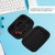 Portable Small Earphone Storage case Carry Pouch Bag Box (Blue)