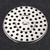 8.5cm In Diameter Stainless Steel Round Shower Floor Drain Balcony Floor Drainage Gully