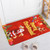 Santa Claus Christmas Pattern Home Bathroom Kitchen Anti slip Floor Mat Decoration