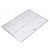 Whiteboard Sticker 42x30cm Magnetic Reusable Easy Cleaning Weekly Grid Pattern Dry Erase Board