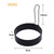 Egg Ring Round Egg Cooker Rings For Cooking Stainless Steel Non Stick Metal Circle Shaper Mold Household Kitchen Cooking Tool for Fried Egg McMuffin Sandwiches Egg Maker Molds