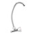 G1/2in Zinc Alloy Wall Mounted Single Hole Sink Cold Tap Basin Faucet Tap Bathroom Kitchen