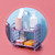 Desktop Storage Rack 2 Tier Foldable Strong Load Bearing Desk Shelf Organizer for Cosmetics Bathroom Kitchen