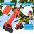 36V Cordless Electric Pruning Shears Portable Garden Shears Tree Trimmer Branch Cutter with Lithium Battery Adapter for Gardening