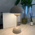 Neoglint Modern Table Lamp Portable LED Desk Lamp Cordless Bedside Lamp Nightstand Lamp Touch Control 3 Light Colors Stepless Dimmable Rechargeable for Living Room Bedroom Dining Room Cafe