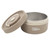 Thermal Cooking Pot 420ml 304 Stainless Steel Double Layer Portable Round Shape Thermal Lunch Container Dark Coffee Microwave Type