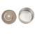 Thermal Cooking Pot 420ml 304 Stainless Steel Double Layer Portable Round Shape Thermal Lunch Container Dark Coffee Microwave Type
