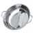 Thick Stainless Steel Hot Pot Two Flavor Separation Induction Cooker Usable 27cm