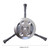 Steel Wire Brush Cutter Trimmer Head Grass Brush Cutter String Trimmer Replacement for Moss Rust Removal