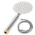 G1/2in Thread Handheld Shower Head High Pressure Round Showerhead Shower Sprayer for Home Bathroom(Shower HeadHose )