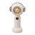 Lovely Handheld Misting Fan with Atomization Function USB Rechargeable Small Pocket Mist Fan 500mAh White