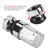 360° Swivel Water Powered 3Colors LED Light Kitchen Sink Faucet Spray Head Sprayer