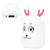 Innovative Cute Deer shaped Silicone Night Light USB Rechargeable Pat Lights for Home Bedroom