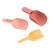3Pcs Sensory Play Spoon Set Silicone Educational Baby Sensory Toy for Infant Newborn