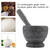 Manual Plastic Garlic Grinder Spices Herbs Mortar Pestle Set Grinding Bowl Kitchen Tool(#4)
