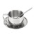 304 Stainless Steel Coffee Cup Set Heat Insulation Anti Scalding Double Walled Coffee Mug with Spoon Saucer for Tea Milk