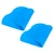2pcs Children Cloud Shape Placemat Silicone Waterproof Heat Insulation Feeding Plate PlacematBlue