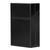 Aluminum Cigarette Case Brushed Cigarette Box Waterproof Exquisite Portable for MenBlack