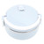 Thermal Lunch Box Stainless Steel Single Layer Portable Insulated Bento Box with Safety Buckle for Children Adult Blue