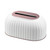 Striped Paper Box Living Room Plastic Tissue Box with Spring Automatic Lifting Napkin Storage Box