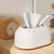 Striped Paper Box Living Room Plastic Tissue Box with Spring Automatic Lifting Napkin Storage Box
