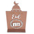 Wooden Countdown Calendar Decorative Ornament Wood Ramadan Calendar for Living Room Bedroom Office JM01451