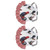 2Pcs Chicken Saddle Hen Apron Wing Feather Protector Elastic Protection Pet Poultry SuppliesC Type