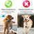 2PCS Silicone Protective Holder Portable Anti Lost  Cover Compatible for AirTag and Pet Collar