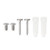 Toilet Paper Holder Vintage Space Aluminum Paper Roll Holder for Bathroom Living Room Bedroom Type B