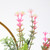 Iron Flower Plant Wall Hanging Wreath Artificial Wreath Silk Fabric Hanging Door Wreath for Living Room Bedroom Wedding