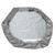 Sandbox Cover Hexagon Sandpit Sand Toys Cover Waterproof Pool Cover with Drawstring for Outdoor Garden Grey