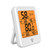 Thermometer Hygrometer Indoor Digital Temperature Humidity Monitor Meter with Backlight for Greenhouse White