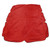 Outdoor Swing Canopy Silver Coated Oxford Cloth Waterproof Swing Chair Top Cover for Garden Sun Shade Accessory Red