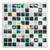 5 Pcs 3D Mosaic Tile Stickers DIY Waterproof PVC Self Adhesive Wall Stickers Tile Stickers for Home Kitchen